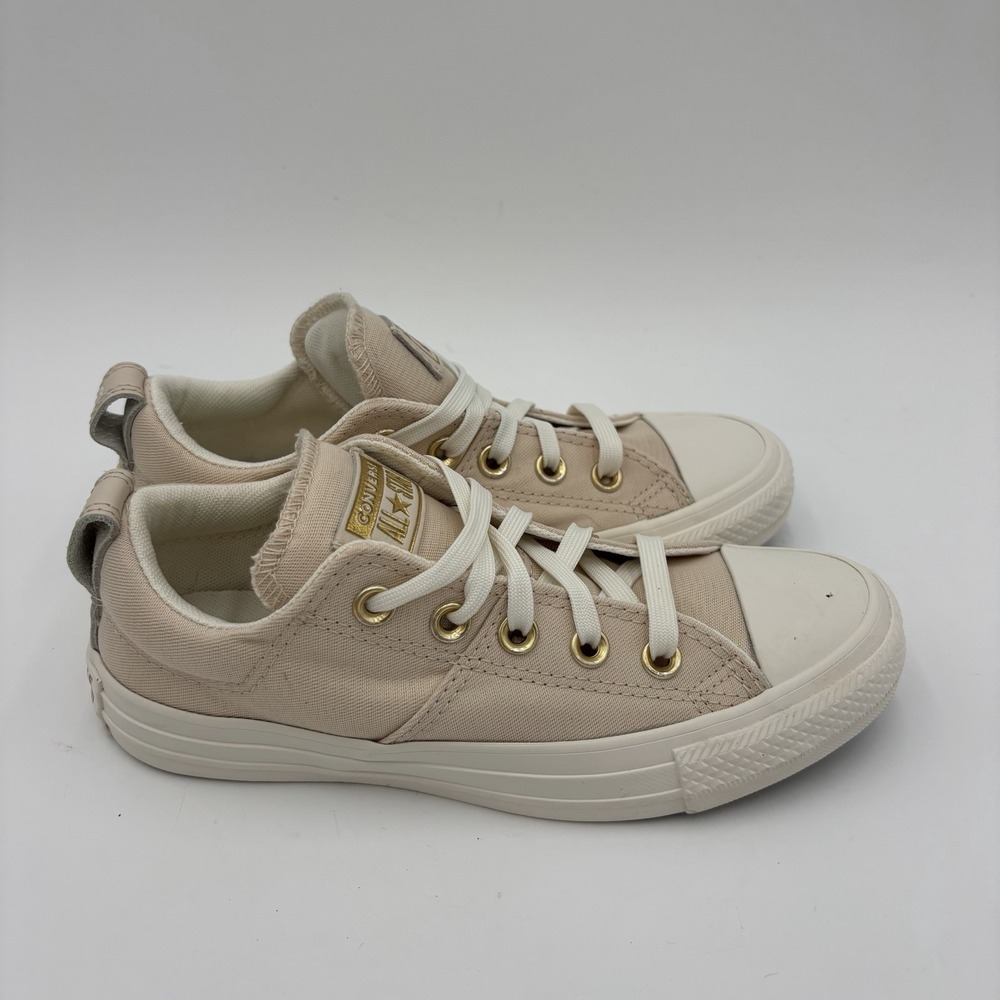 Converse CTAS Madison Ox Light Dune/Egret/Gold Women's Size 5 Sneakers Low Top